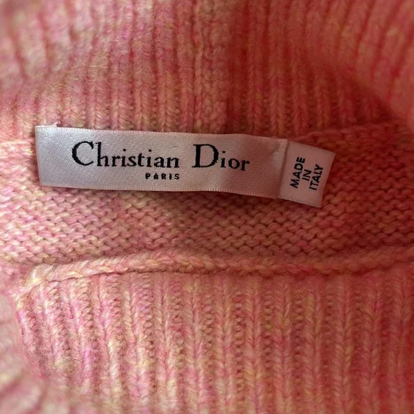 Dior cashmere turtleneck sweater